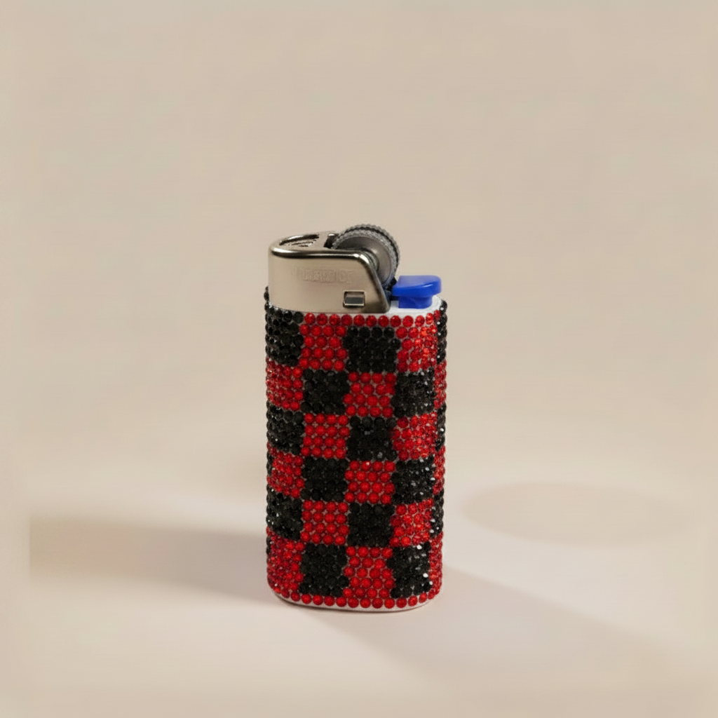 White lighter bedazzled