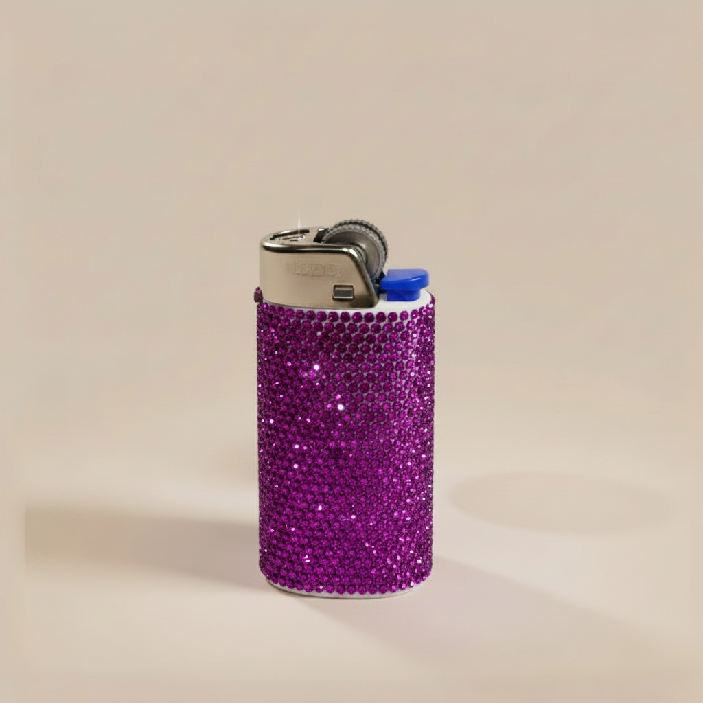 White lighter bedazzled